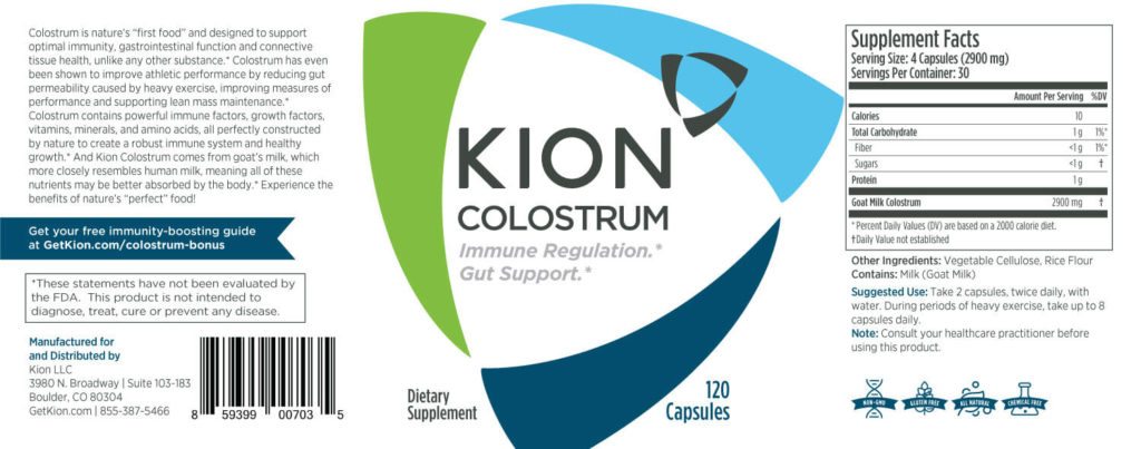 COLOSTRUM, WHAT IT IS & WHAT IT’S GOOD FOR